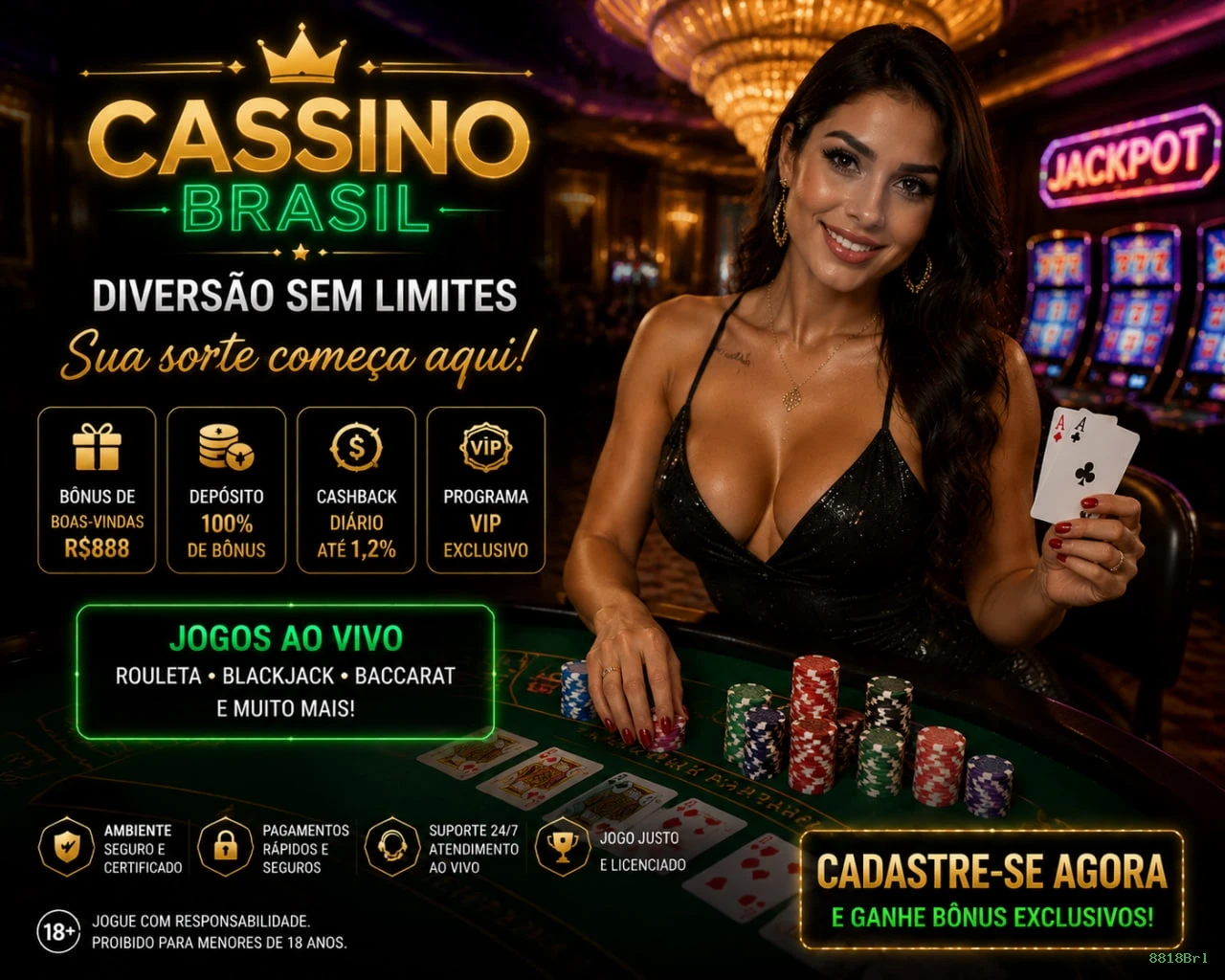 Ganhe prêmios incríveis na 8818Brl